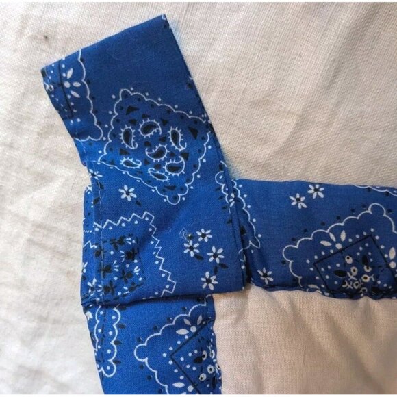 80s Wall Hanging Baby Quilt Rainbow Painter Artist Boy Primary Colors Decor Vtg - Picture 5 of 16